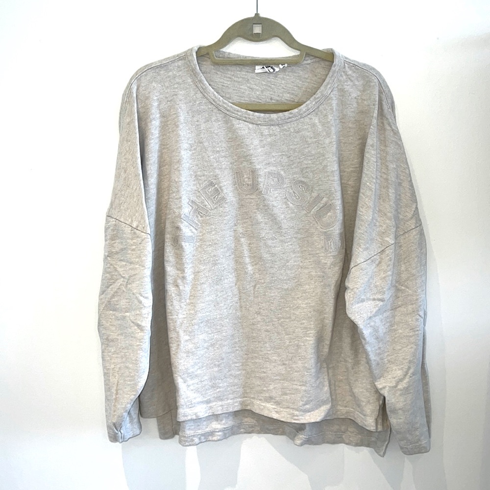 The Upside Embroidered Cotton Top